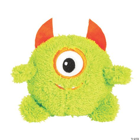 Halloween Green Plush Monsters | Oriental Trading