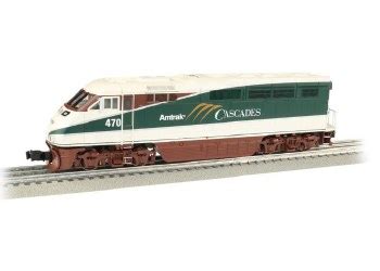 AMTRAK F59PH AMTRAK CASCADES - Nicholas Smith Trains