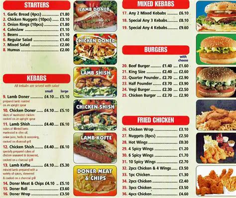 Nadir Kebab House Menu, Menu for Nadir Kebab House, Chislehurst, London ...