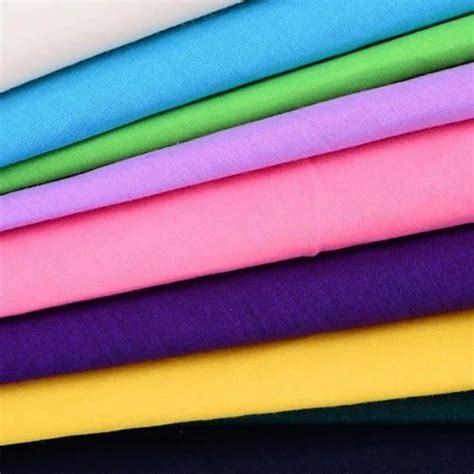 Plain Poplin Fabric, for Clothing, Rs 35 /meter Mor Mukat Fabrics | ID ...