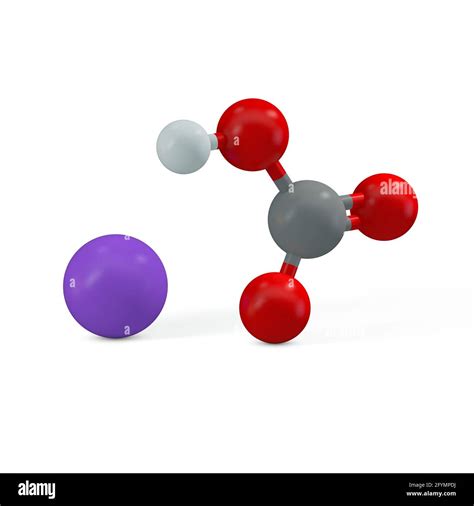 Sodium bicarbonate chemical structure Cut Out Stock Images & Pictures ...