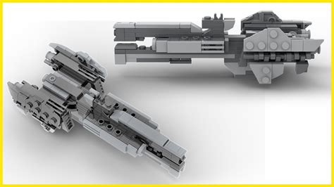 INSTRUCTIONS: Lego HALO UNSC Frigate V3.0 | Microscale (PART 1/1) - YouTube