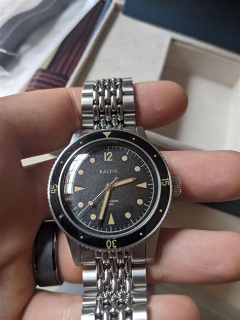 [WTS] Baltic Aquascaphe Black Cream full kit w/ extra straps ...