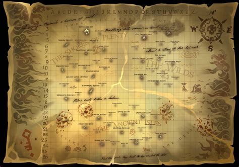 Sea Of Thieves Interactive Map - Maping Resources