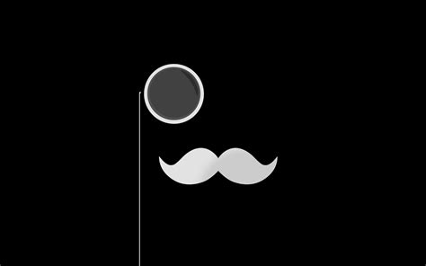 Monocle Mustache Kawaii Wallpapers - Wallpaper Cave