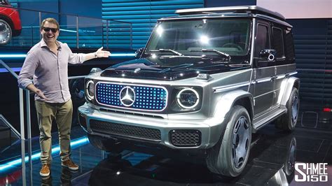 New MERCEDES EQG Electric G Wagon! First Look Walkaround