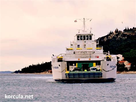 Orebić - Korčula Car Ferry - Korcula.net