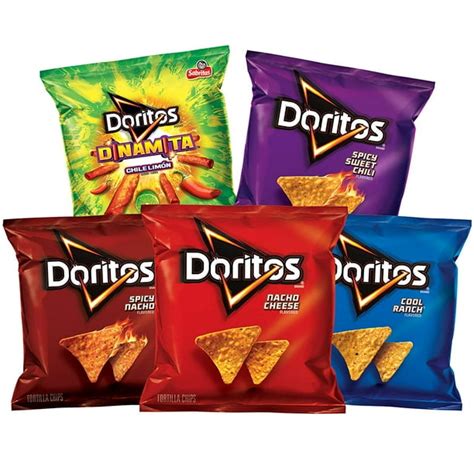 Doritos Tortilla Chips Variety Pack, 40 Count - Walmart.com - Walmart.com