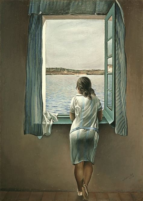 Classic Salvador Dali - Figure at the Window - Art and Design Inspiration