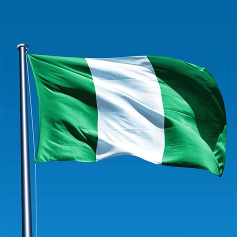 The Nigeria national flag was publicly displayed for the first time in ...