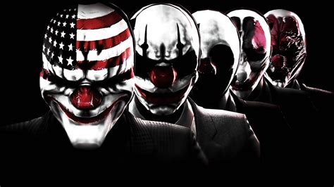 Payday 2 Masks Wallpaper