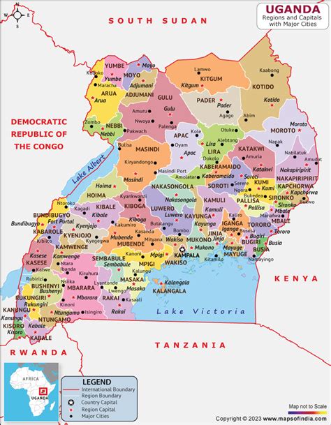 A Map Of Uganda - Kalli Marilyn