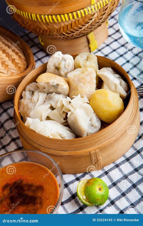 Indonesian Food Baso Tahu Bandung Stock Photo - Image: 53224145