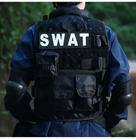 Men SWAT FBI Security Protective CS Vest high quality Outdoor Military ...