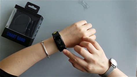 No.1 F4 Smart Band Preview - China's Best Waterproof Health Watch Under $20