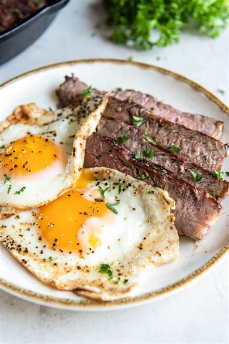 Steak and Eggs Recipe - The Cookie Rookie®