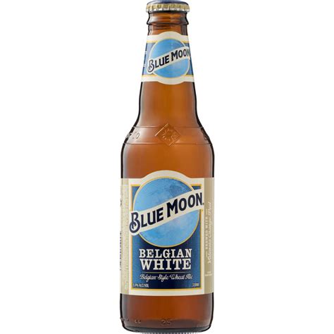 Blue Moon Belgian White Wheat Beer Bottle 330ml single | Woolworths