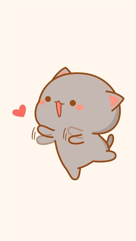 Download Cute Mochi Cat Drawing Picture | Wallpapers.com