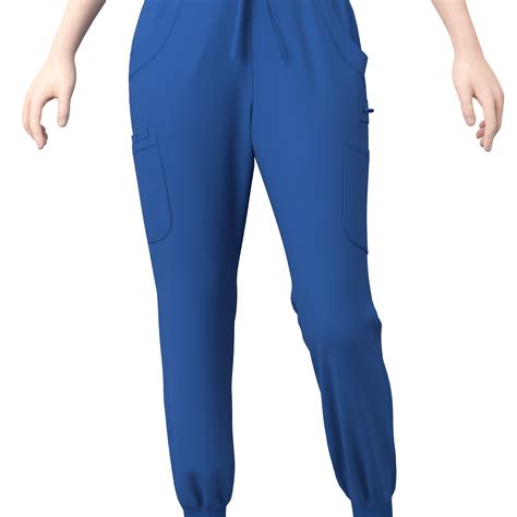 Stretch Rib Scrubs Jogger Pants Nurse Scrubs Uniforms Pants Women's ...