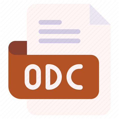 Odc, file, type, format, extension, document icon - Download on Iconfinder