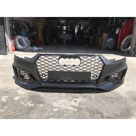 Audi A4 Front bumper Audi RS4 Front bumper Audi RS4 Bodykit | Shopee ...