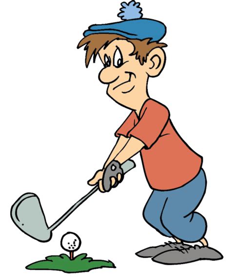 Funny Golf Clip Art Free | Boy Clipart | Printables - Sports ...