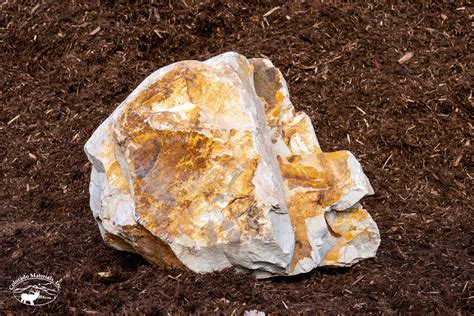 Gold Ore Boulders - Colorado Materials - Landscape Products Colorado