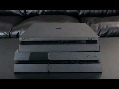 PS4 Slim Size Comparison vs. PS4, PS3, PSOne, Xbox One, etc. - YouTube