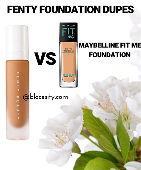 Fenty Beauty Foundation Dupes - Blocesity