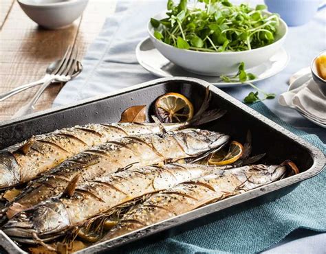 Oven Baked Mackerel Fish Recipe