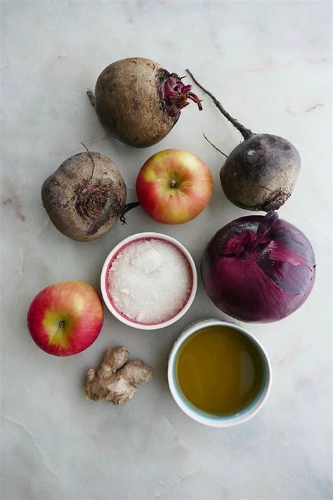 Homemade Beetroot Relish Recipe - It's a Veg World After All®