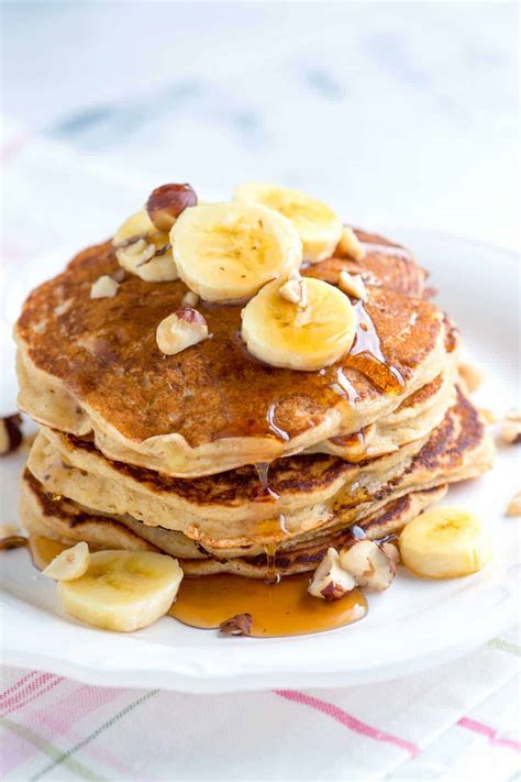 Buttermilk Banana Pancakes Recipe