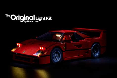 LED Lighting Kit for LEGO Ferrari F40 10248 – Brick Loot