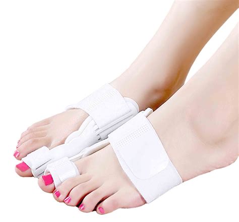 Bunion Corrector Splint Brace Orthopedic Hinged Big Toe Straightener ...