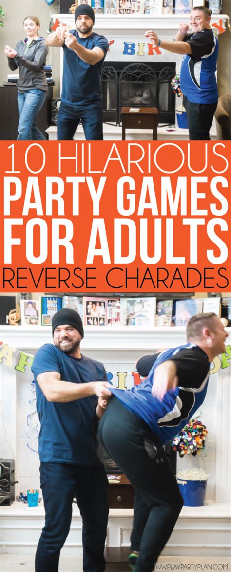 Hilarious Party Games for Adults | Birthday games for adults, Funny ...