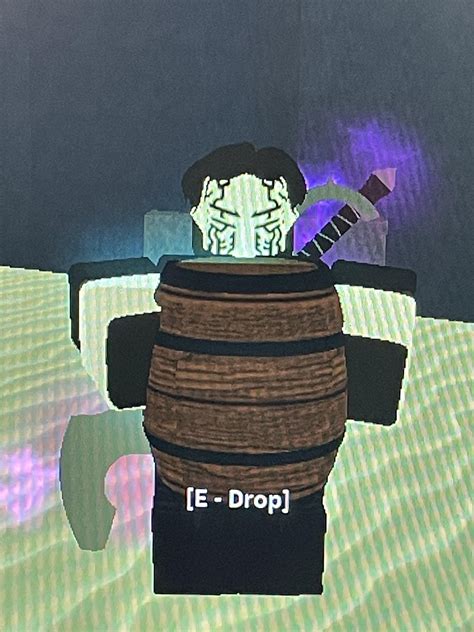 Why is this barrel glowing blue? : r/deepwoken