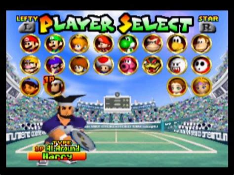 Mario Tennis Screenshots for Nintendo 64 - MobyGames