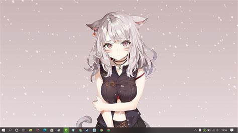 Cat Girl Anime Desktop Wallpapers - Top Free Cat Girl Anime Desktop ...