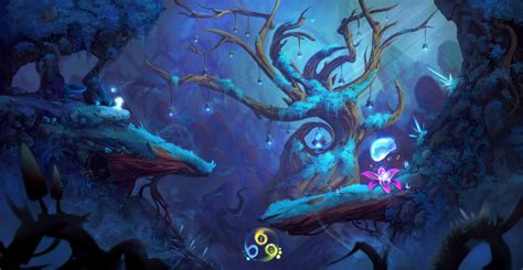 Ori and the Will of the Wisps HD Wallpaper - Mystical Storm Scene