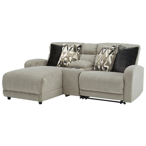 Ashley Signature Design Colleyville 3-Piece Power Reclining Sectional ...