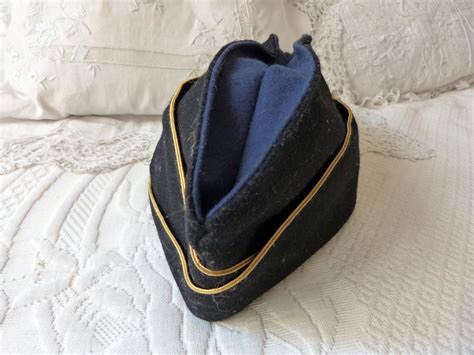 Vintage French police hat RARE gendarme military unisex hat | Etsy