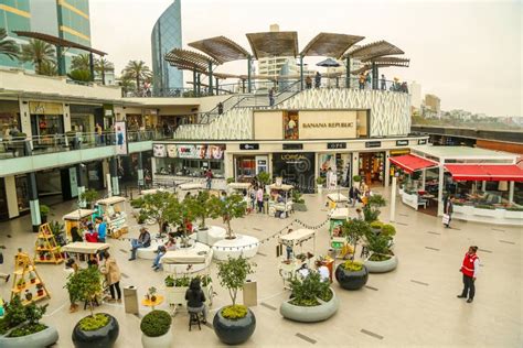 Larcomar Shopping Mall in Miraflores, Lima, Peru Editorial Photography ...