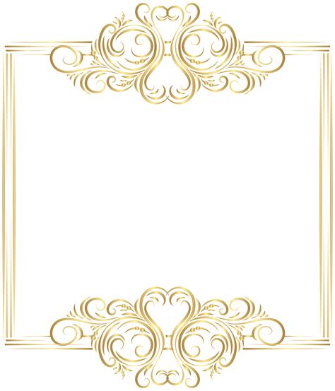 white frame gold trim clipart 10 free Cliparts | Download images on ...