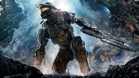 HD wallpaper: Halo Master Chief poster, Halo 4, video games, futuristic ...