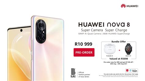 HUAWEI launches Nova 8 in South Africa - Gearburn