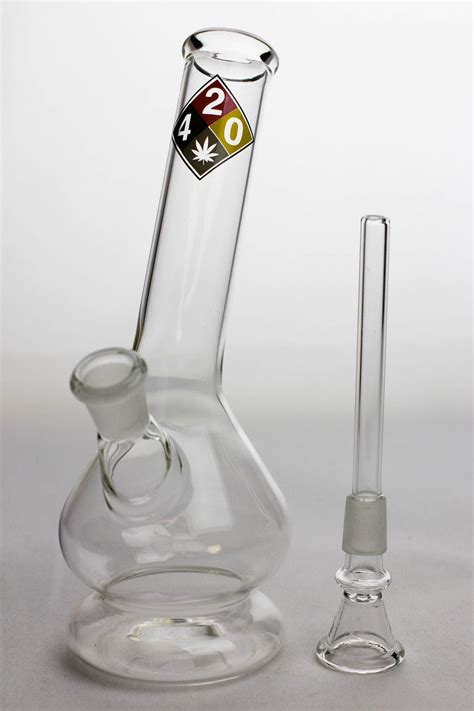 8" glass water bong with bowl stem | Bong Outlet Canada