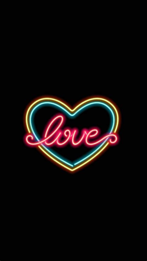 Neon Love Wallpapers - Wallpaper Cave