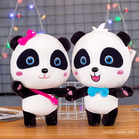 BabyBus Panda Plush Baby Bus Toys Kiki Miu Miu Panda Plushie Cartoon ...