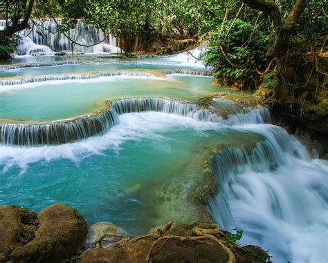 Kuang Si Waterfalls, Laos | Unveiled! The Best Destinations in ...