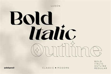 Ratio modern typeface - keeperisse